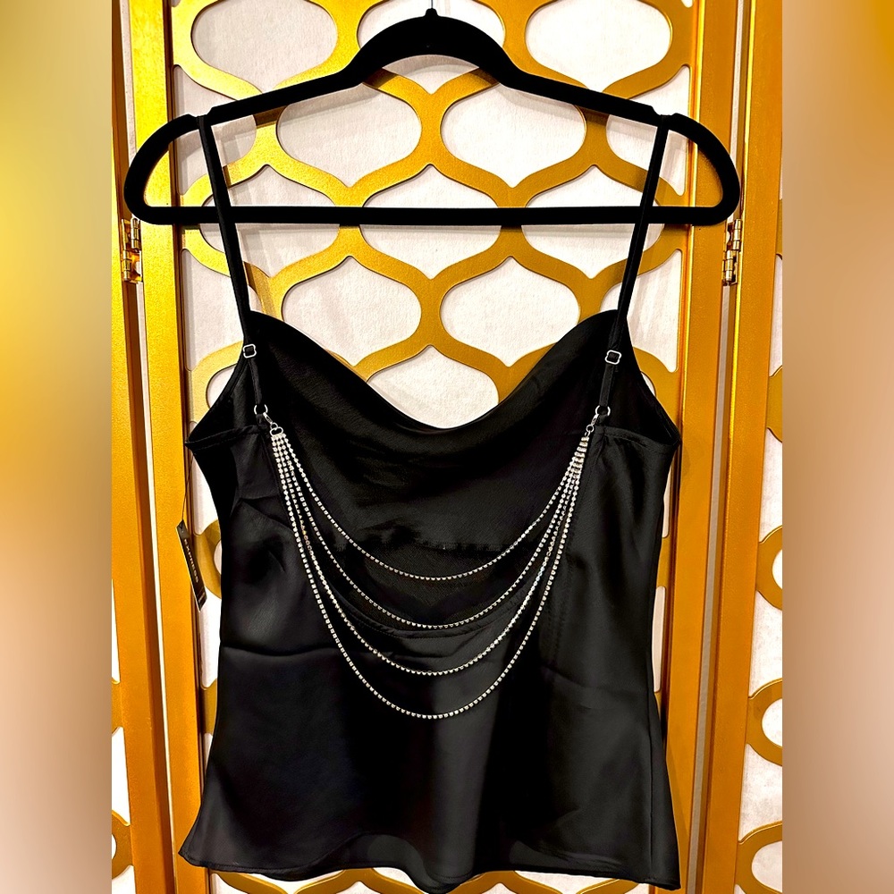 Express Satin Tank Top